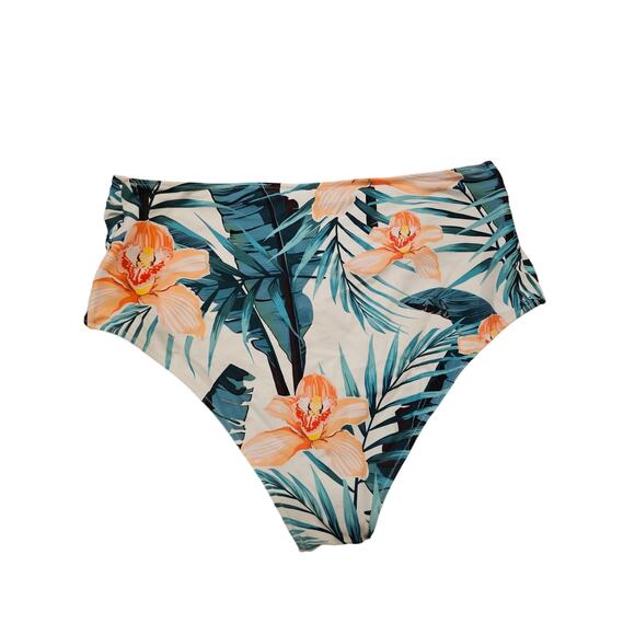 Cupshe Floral Flower Bikini Bottom Size 2X - Picture 2 of 2